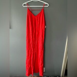 Jillian Harris Elegant Red Maxi Dress